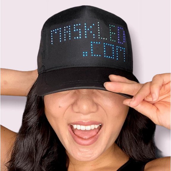 LED Hat Connected to You