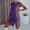 Dark Purple, variant on Women's 2-Piece Summer Outfit, Sleeveless Crew Neck Top & Split Hem Skort Set, Casual Solid Color Co-Ord, S-XXL
