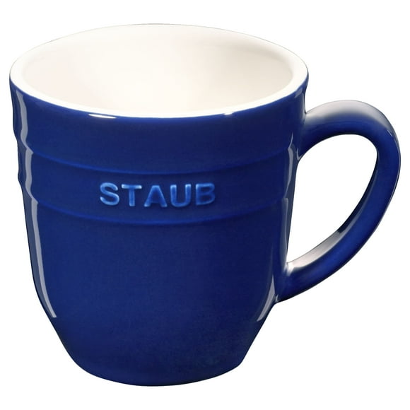 STAUB Tasse Ronde en Céramique Ceramique, Bleu Foncé