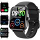 thumbnail image 1 of Reloj inteligente Hingso de 1.8 pulgadas para Android y iPhone con Alexa IP68, color negro, 1 of 8