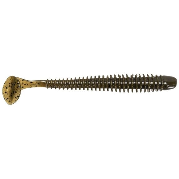 Keitech SW25101 Swing Impact Green Swimbait 2 1/2" Green Pumpkin