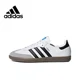 thumbnail image 2 of Zapatillas de tabla informales de caña baja neutras Adidas Original Samba en color blanco, 2 of 5