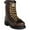 CHOCOLATE, variant on Georgia Boot Lace-to-Toe Waterproof Work Boot