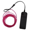 thumbnail image 4 of Cable de Iluminación de Tubo de lámpara Cable de lámpara Cable El StromStromkabel para Navidad, , Disfraz Rave, Cumpleaños, Cordones de , Etc. 3M Yinane EL Alambre, 4 of 8