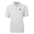 thumbnail image 2 of Men's Cutter & Buck Gray Louisville Cardinals Virtue Eco Pique Botanical Recycled Polo, 2 of 3