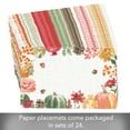 thumbnail image 6 of CounterArt "Harvest" 24-Sheet Reusable Premium Paper Placemats, 6 of 6