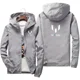 thumbnail image 5 of 2024 nueva primavera otoño hombres Messi signo impresión al aire libre Camping hombres cremallera Sudadera con capucha impermeable hombres deportes protector solar chaqueta grande, 5 of 5