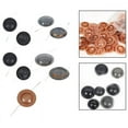 thumbnail image 4 of GLFILL 20mm 25.5mm Tweeters Voice Coil 1 Inch Silk Diaphragm Membrane Treble Speaker Replacement Membrane Speaker Repair Accessories 25 CoreC, 4 of 7
