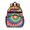 Rainbow Tie Dye, variant on Colorful Tie Dye Pattern Backpack for School,Cute School Bag,Schoolbag with Adjustable Shoulder Straps & Padded Back,15.25"x11.5"x5.25"