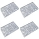 thumbnail image 1 of 4X Molde de Barra de Caramelo de Chocolate, Molde de Policarbonato para Chocolate, Molde PláStico para Hornear Pasteles, Molde para Pasteles, Herramienta de ConfiteríA de Bombones, 1 of 5