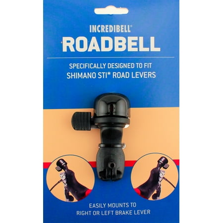Road Sti Levers - MIRRYCLE INCREDIBELL Road Bike Bicycle Bell Blk For SHIMANO STI Brake Levers NEW