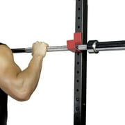 CAP Barbell MultiFunctional Power and Squat Rack with CAP Olympic 110lb Weight Set