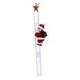 thumbnail image 1 of TheFound Christmas Accessories, Santa Clause Ladder Ornament Desktop Decor, 1 of 6