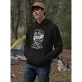 thumbnail image 2 of No Regrets, Just Lessons Hoodie Men - Men Hoodie, Black, 5XL, 2 of 4