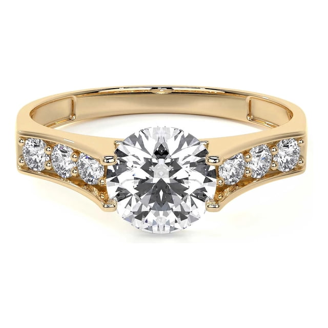 Arete arracada Imperial Jewlery Oro 14k Estilo Dominó 12mm