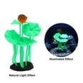 thumbnail image 5 of Orange Aquarium Simulation Coral Lotus Silicone Fluorescent Coral Glow Ornaments Fish Tank Decoration, 5 of 6