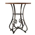 thumbnail image 4 of Hamilton 36" Round Bar Height Pub Table, Brushed F, 4 of 5
