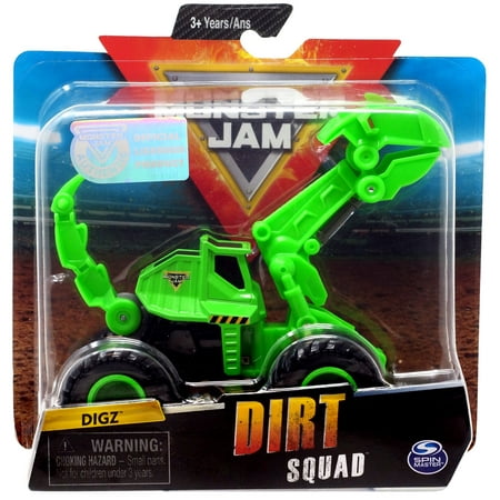 Monster Jam Dirt Squad Digz Diecast Car