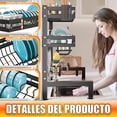 thumbnail image 3 of Escurridor de Trastes, Escurridor de Platos de 2 Niveles de Secado Rápido, Escurridors de Trastes sobre Fregadero para Organizador de Cocina Platos. Longitud 85 CM X Ancho 82 CM X Alto 28 CM, 3 of 9