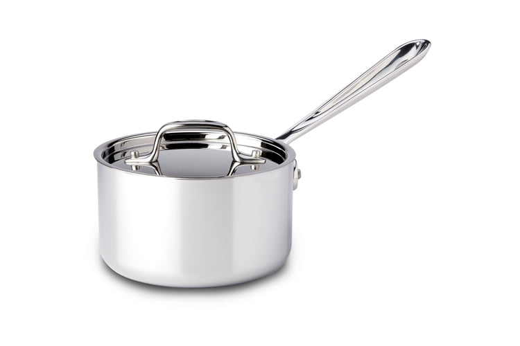 All-Clad Tri-Ply Stainless Steel 2 quart Sauce Pan for sale online 