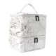 thumbnail image 5 of Estuche portátil de doble capa para transportar esmaltes de uñas y secador de uñas. blanco, 5 of 9