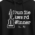 thumbnail image 3 of The Office - Dundie Awards - Juniors Cropped Pullover Hoodie, 3 of 5