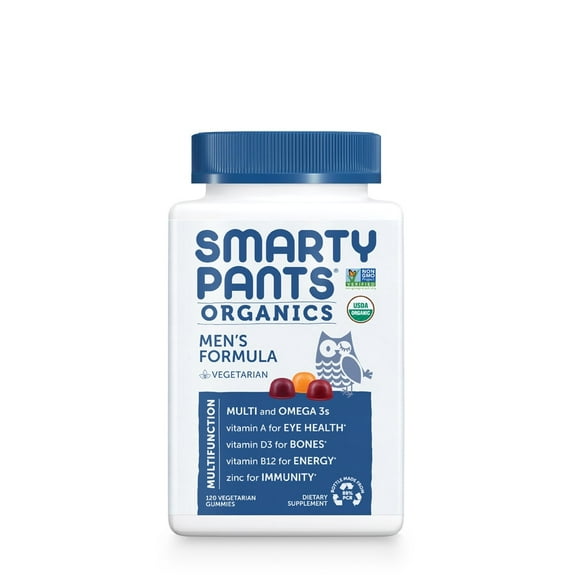 SmartyPants Organics Men's Formula -- 120 Vegetarian Gummies