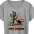 thumbnail image 3 of USPS - U.S. Postal Service Pony Express Trailblazers - Women's Short Sleeve Graphic T-Shirt, 3 of 5