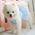 thumbnail image 2 of Dog Dresses for Small Dogs Girl Female Cute Plaid Dog Sundresses Puppy Cat Skirt Doggie Birthday Party Princess Dresses Pet Summer Clothes Apparel Costumes, 2 of 8