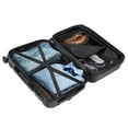 thumbnail image 5 of Saturnpower Valise Rigide Extensible de Voyage avec 4 Roues Pivotantes et Serrure Tsa 21 Pouces Noir, 5 of 5