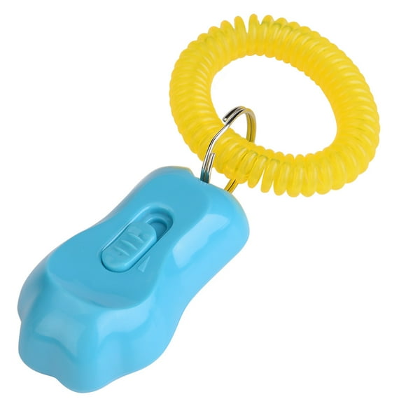 Clicker de entrenamiento NikouMX para mascotas 3 engranajes ajustables naranja