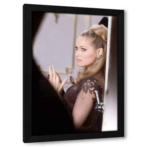 Hollywood Photo Archive 11x14 Black Modern Wood Framed Wall Art Titled - Ursula Andress