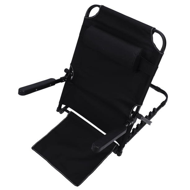 Respaldo De La Cama Elevable, 7 Posiciones Ajustables Respaldo De La Cama Brazos De Soporte Soporte De La Espalda De La Cabeza Del Cuello Transpirable Tubo De Acero Inoxidable Para