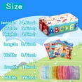 thumbnail image 7 of Baby Tissue Box Toy, Montessori Toys for Babies 6-12 Months, Soft Baby Toys Magic Tissue Box with Crinkle Paper & Rainbow Scarves, Infant Baby Sensory Toys Early Learning Developmental Toys Gift, 7 of 7