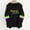 #7Black, variant on Byworldtasic Mardi Gras Outfit for Women Embroidery Hooded Sweatshirt Party Carnival Long Sleeve Tees Tops