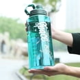 thumbnail image 5 of Qholemyo 1100ML Large Capacity Portable Leak Proof Sports Water Bottle With Straw Plastic Outdoor Gym Travel Cup Easy To Carry Wholesale Location Cup, 5 of 6