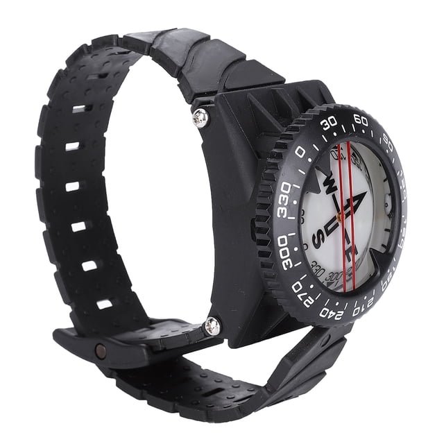 Sea Wrist Compass, Underwater Compass, 5.8cm Dial Diameter for Scuba Diving Outdoor Recreation