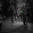 thumbnail image 3 of Basketball Rim Net Outdoor Sports Glow in The Dark Nylon Basketball Hoop Net All Weather Thick Standard Basketball Net, 3 of 4