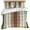 Green, variant on Sage Green Bedding 3 Piece Duvet Cover Set Queen Size, Farmhouse Wood Grain Vintage Brown Striped Soft Microfiber Comforter Cover with Zipper Closure & Pillowcases, FadeResistant Quilt Cover
