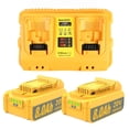 thumbnail image 1 of Batería JUNWOOD 20V 8.0Ah de litio de repuesto para Dewalt 20V, 1 of 7