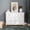 White, variant on 7 Large Drawers, Smooth Metal Rails, Anti-Tipping Device - Free Up Space in Living Room for Clothes Storage