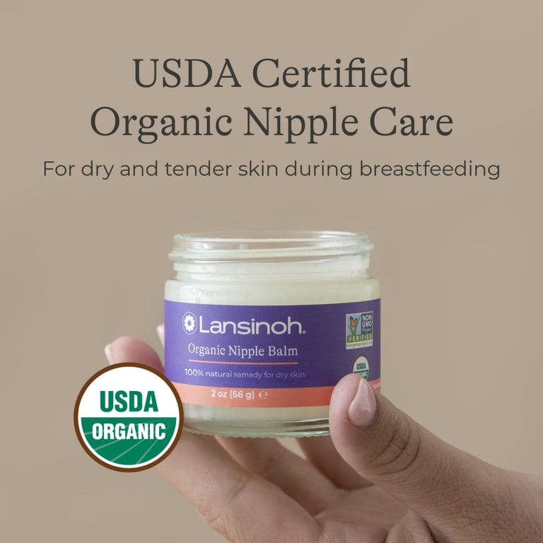 Lansinoh Organic Nipple Balm for Breastfeeding and Dry Skin, 2