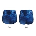 thumbnail image 3 of Balery Pegasus Night Sky Pantalones cortos deportivos para mujer con forro y dos bolsillos, elásticos, para entrenamiento, gimnasio, yoga-Large, 3 of 7