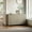 Oak, variant on Juiluna 55" Modern Fluted Buffet Cabinet with Storage and Doors, Large Wood Farmhouse Kitchen Buffet Sideboard Storage Coffee Bar Cabinet for Living Dining Room Entryway, Oak/White