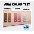 thumbnail image 4 of 1 Piece Cream Blush Contour Highlighter Stick, 3-in-1 Highlighting & Contouring Stick, Bronzer Contour Stick for Sculpt the Cheeks, Lightweight Dewy Blush Stick,Waterproof and Long-Lasting, 4 of 7