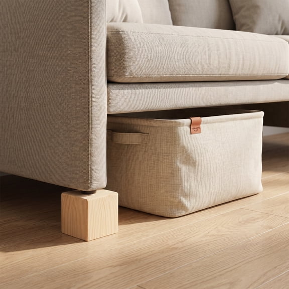 BESTYASH Wood Bed and Couch Risers Heavy Duty Furniture Lifts Assorted Colors
