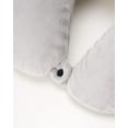 Brookstone Microbead Travel Head and Neck Pillow Lightweight and Plush