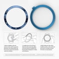 thumbnail image 3 of WIFKLSIIPG Bezel Ring for Galaxy Watch 3 41mm Bezel Cover Anti-Scratch Protection Cover, 3 of 5
