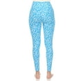 thumbnail image 3 of White Mark Women's Super Soft Leopard Printed Leggings, 3 of 4