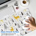 thumbnail image 4 of Long Mouse Pads for Desk,Multicolor Christmas Pattern Desk Mats on Top Of Desks, Desk Mouse Pad Extra Large with 3mm Non-Slip Base and Stitched Edge for Gaming,Office,Work,Home 31.5x11.8in, 4 of 5